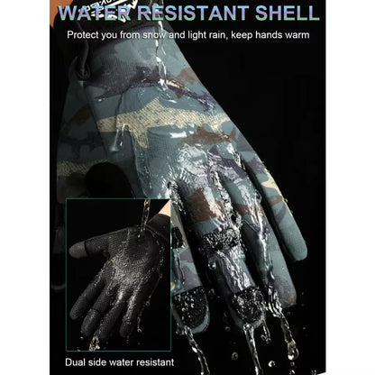 Fishing Gloves Men and Women Ice Fishing Gear Hunting Gloves for Men Cold Weather Kayak Gloves Fly Fishing Gear Cold Weather Hu