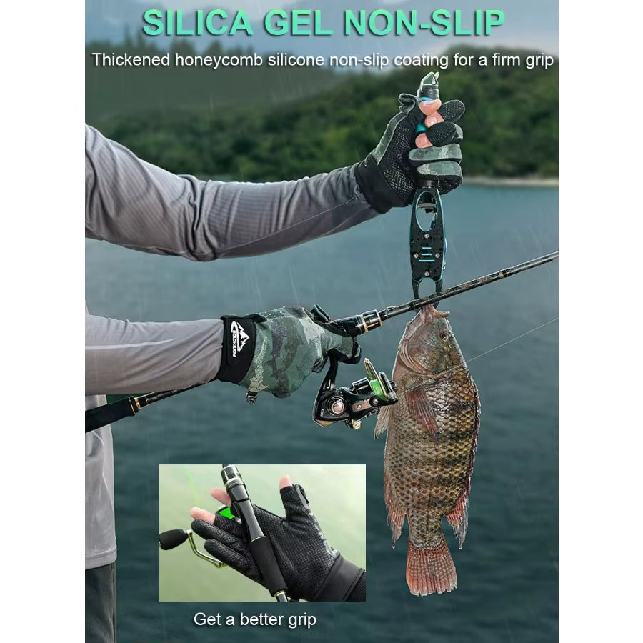 Fishing Gloves Men and Women Ice Fishing Gear Hunting Gloves for Men Cold Weather Kayak Gloves Fly Fishing Gear Cold Weather Hu