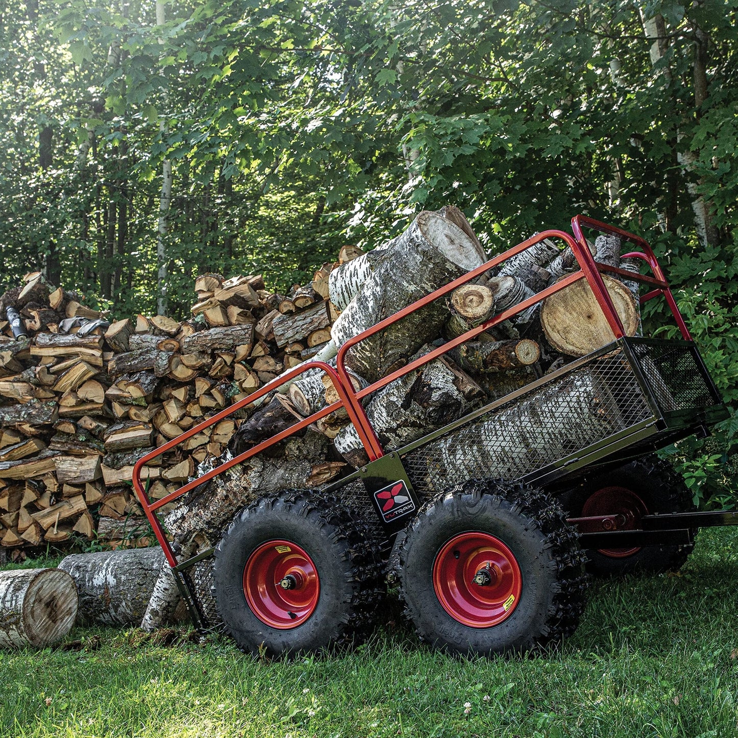 Trail Warrior X4 Heavy Duty UTV/ATV Trailer - for Off-Road Use - 1,250 Lb. Ca...