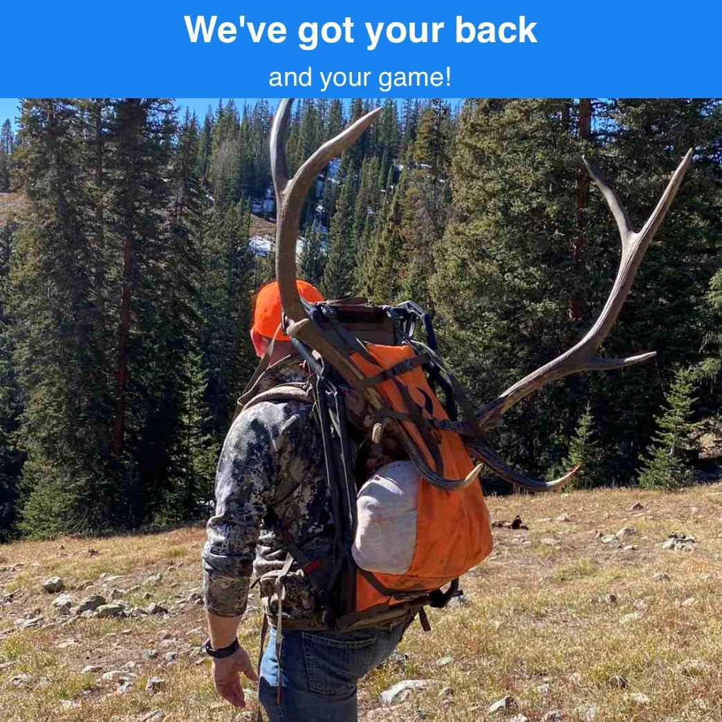 Heavy Duty Game Bags Hunting | Reusable, Breathable Meat Bags | Available in Packs of 1 or 4 for Deer or Elk Quarter Bags | Reusable | Vacuum Sealed to save Space | Deer, Elk, & Moose