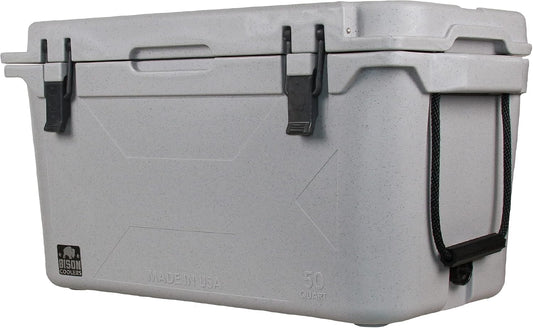 Rotomolded Cooler Extreme Engineered Durability with Hard Shell, Lid and Liner | Long Lasting Ice Chest with Double Insulated Walls | Made in the USA