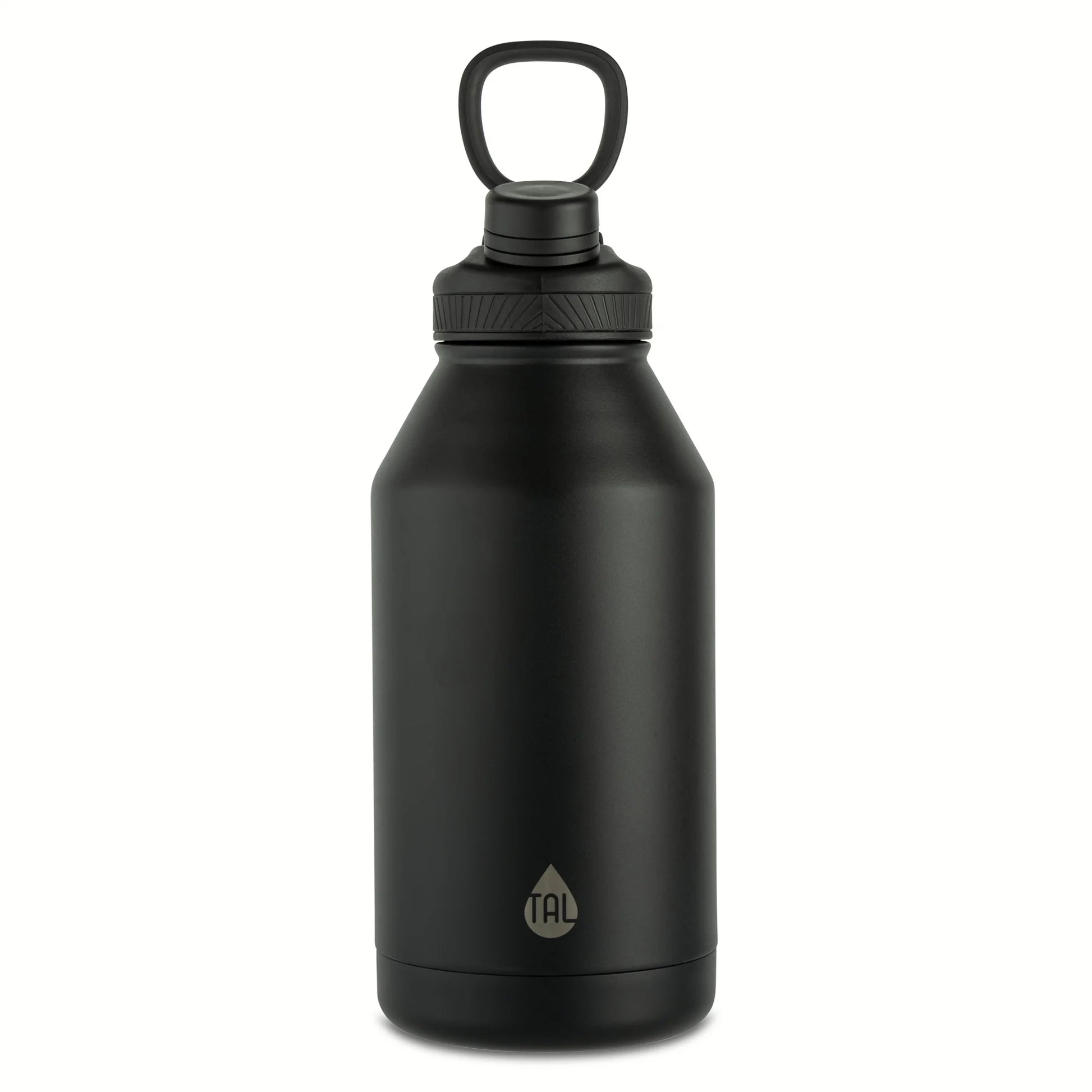 Stainless Steel Ranger Water Bottle 64Oz, Black